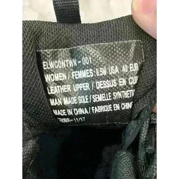 Emeril Lagasse Womens 8.5W BLACK Slip Resistant Sneakers ELWCONTWN-001 Worn once - Picture 7 of 7